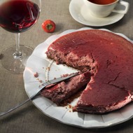 Творожно-свекольный пирог