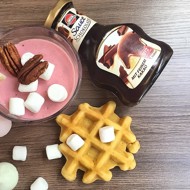 Творожное суфле из клубники