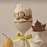 Творожный трайфл с грушей