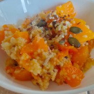 Тыква, жаренная с кускусом