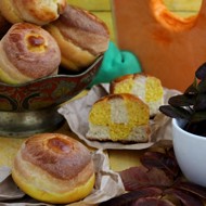 Тыквенно-сырные булочки