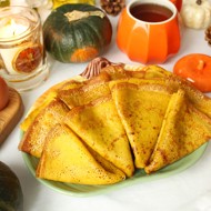 Тыквенные блинчики