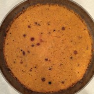 Тыквенный пирог на кукурузной муке