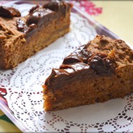 Тыквенный пирог со сгущенкой