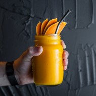 Тыквенный смузи с семенами льна