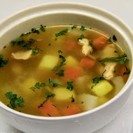 Уха из лосося в мультиварке