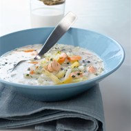 Уха по-фински &#171;Сливочное озеро&#187;