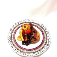 Утиная ножка с картофельными крокетами