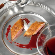 Утиные грудки с вишневым соусом