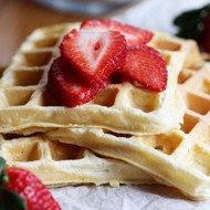 Вафельный завтрак выходного дня