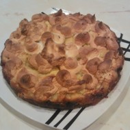 Ванильный корж с ягодами