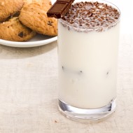 Ванильный милкшейк с шоколадным печеньем