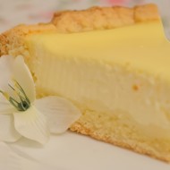 Ванильный сметанник из песочного теста