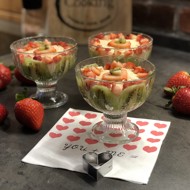 Ванильный крем-десерт с секретом.