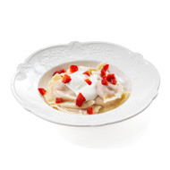 Вареники с клубникой и творогом