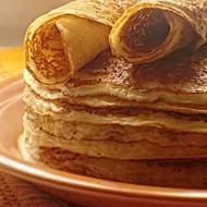 Веганские блины на миндальном молоке