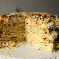 Веганский «Наполеон» с отрубями