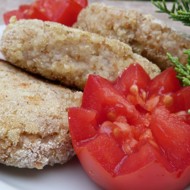 Вегетарианские пшеничные котлеты