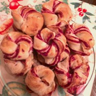 Веночки с клюквенным джемом