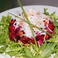 Винегрет с крабовым мясом