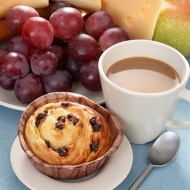 Виноградные кексы с десертным вином Vin Santo