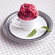 Вишневый шербет с белым вином