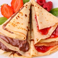 Вкусные блинчики на молоке и воде