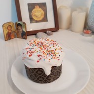 Влажный пасхальный кулич