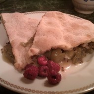 Воздушный пирог из крыжовника