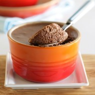 Воздушный мусс с апельсином и горьким шоколадом