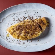 Воздушный омлет с трюфелем