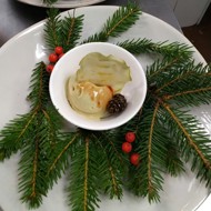 Яблочный сорбет из яблочного фреша