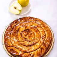 Яблочный тарт «с розой»