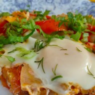 Яичница на завтрак как шакшука