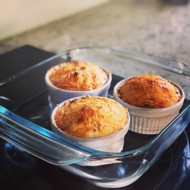 Яйца, запеченные на  водяной бане