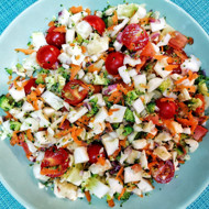 Южноевропейский салат из капусты