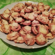 Закуска из куриного фарша и сыра