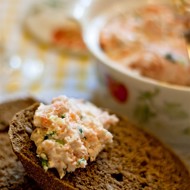 Закусочная паста с семгой