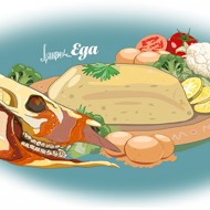 Заливное из телячьей головы