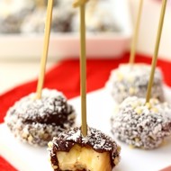 Замороженные бананы в шоколаде