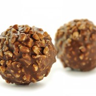 Замороженные шоколадные трюфели с миндалем