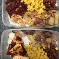 Запеченная курица с рисом