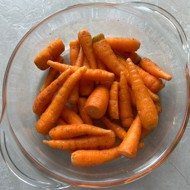 Запеченная морковь