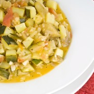 Запеченные кабачки с розмарином