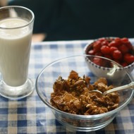 Запеченные карамельные мюсли