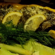 Запеченный королевский осетр