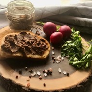 Запеченный паштет из печени индейки