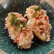 Запеченный картофель с беконом