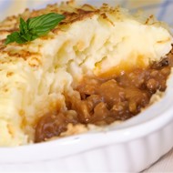 Запеканка из фарша и картофельного пюре