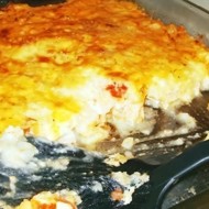 Запеканка из свинины и говядины по-армянски